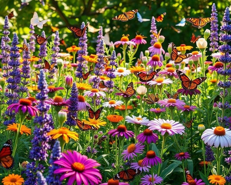 Welke bloemen trekken de meeste vlinders aan?