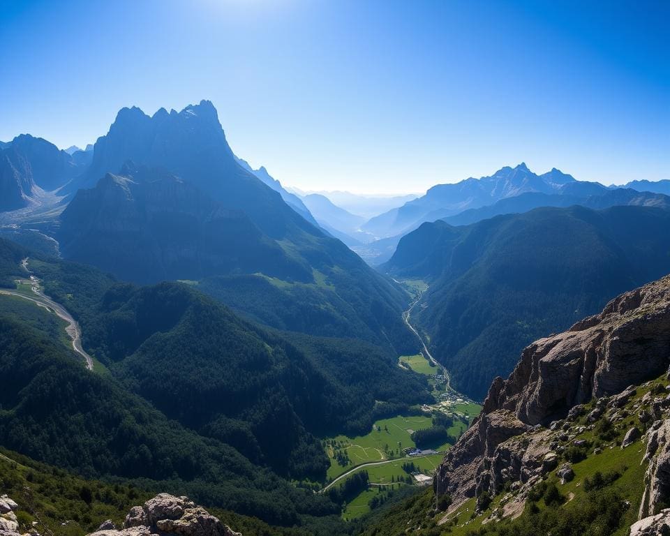 bergtoppen bij Luzern