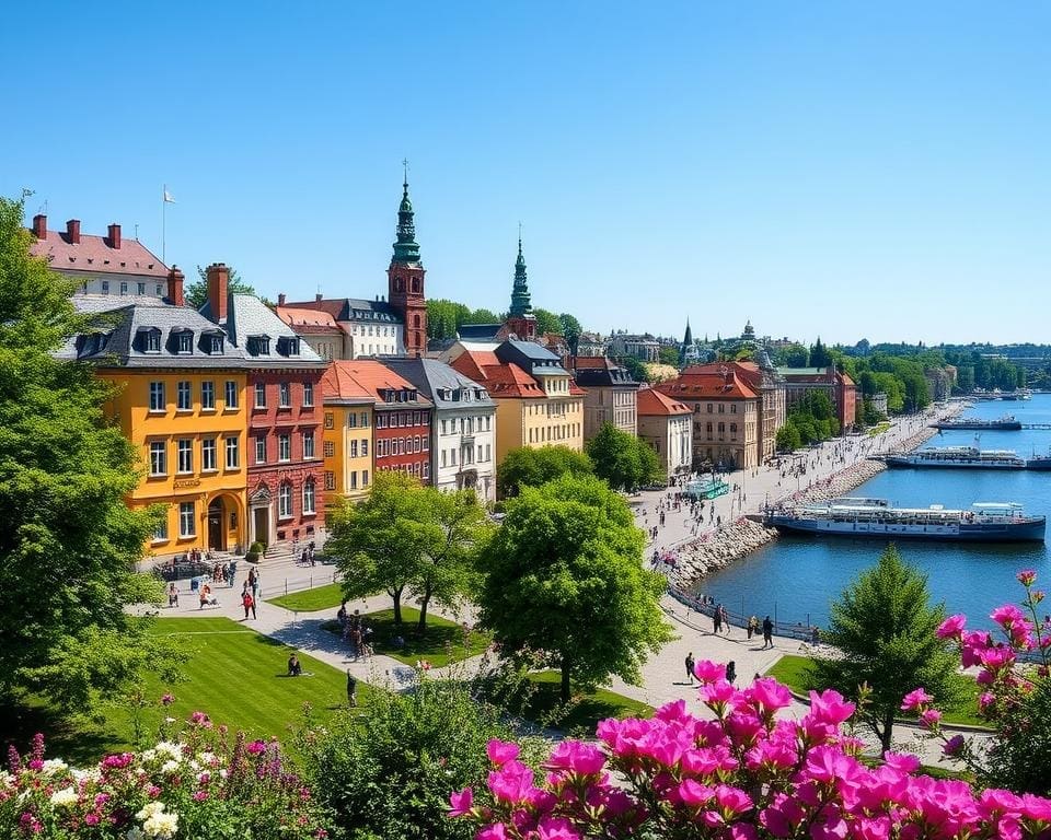 cultuur en natuur in één Scandinavische stad