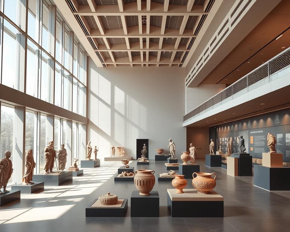 exposities en tijdelijke tentoonstellingen in het Akropolis Museum