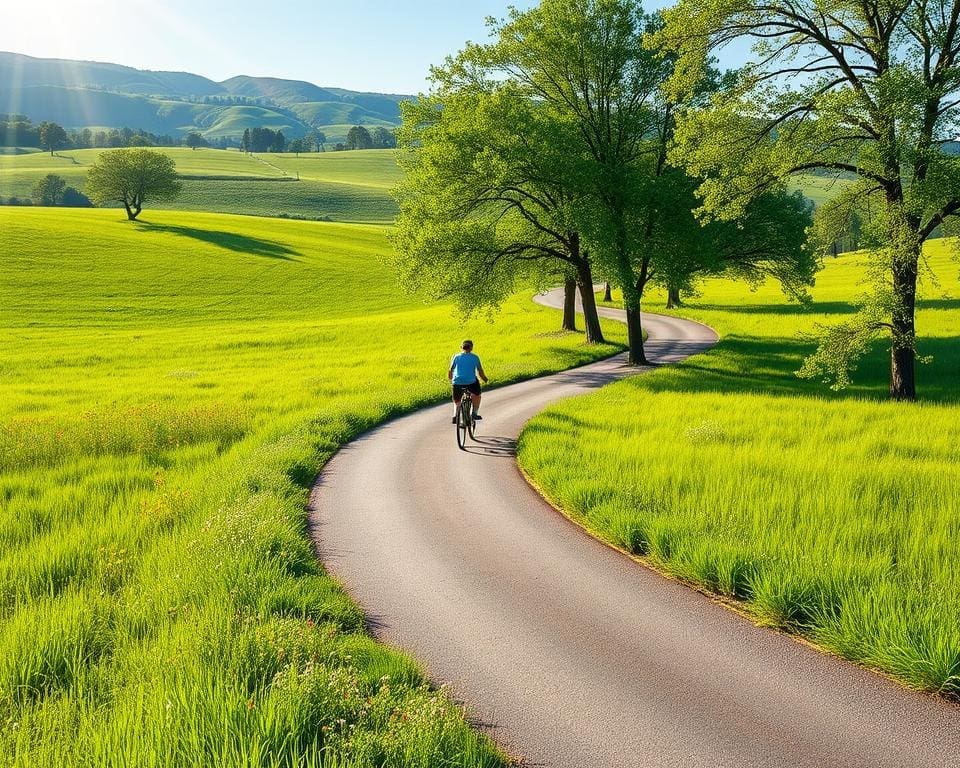 fietsen voor mindfulness