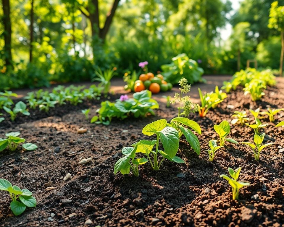 juiste locatie kiezen en juiste bodem en grondsoort voor een bloeiende moestuin