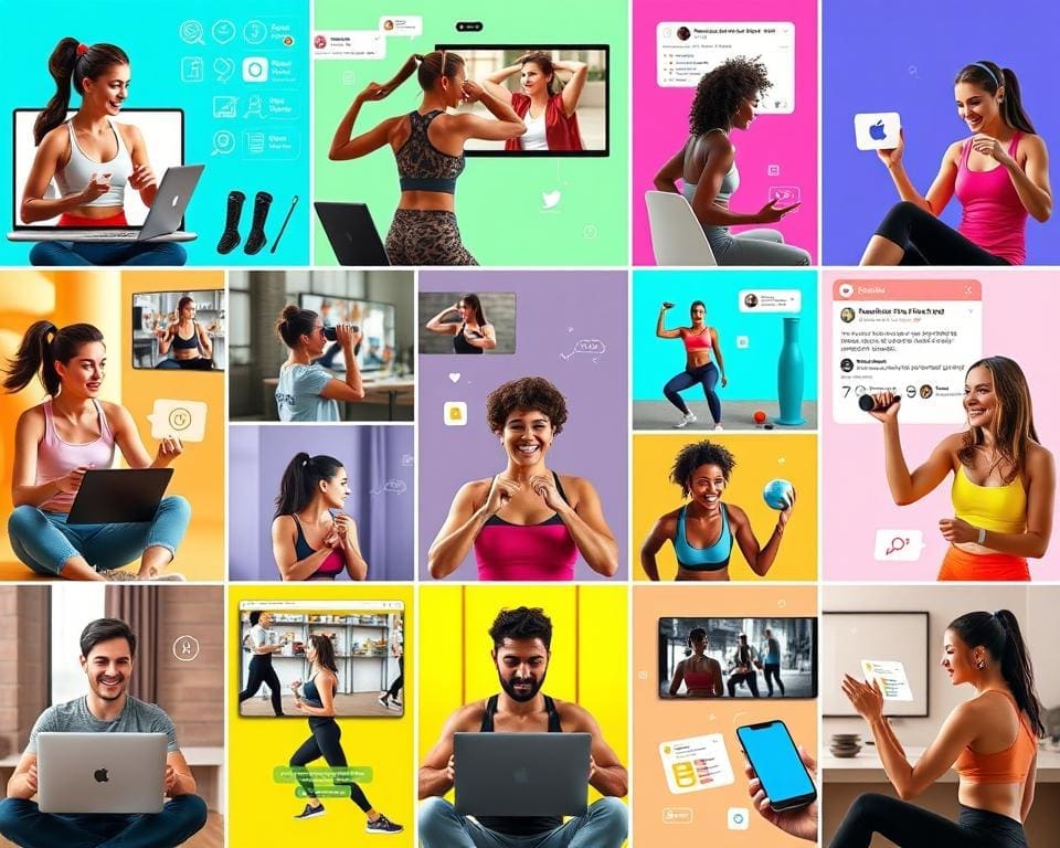 online fitness community