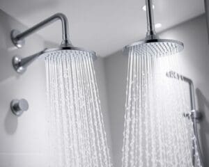 Douchekoppen die luxe en efficiëntie in de badkamer brengen