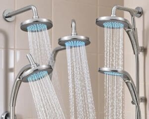 Douchekoppen met een ingebouwde geurdispenser