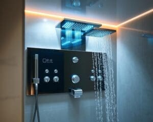 Douchepanelen met een massagefunctie voor wellness