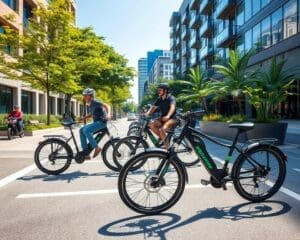 Elektrische fietsen met krachtige trapondersteuning