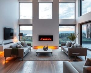 Elektrische haardstellen voor moderne interieurs