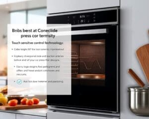 Elektrische ovens met intuïtieve bediening