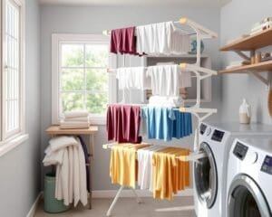 Inklapbare wasrekken met meerdere niveaus: Maximaal droogvermogen