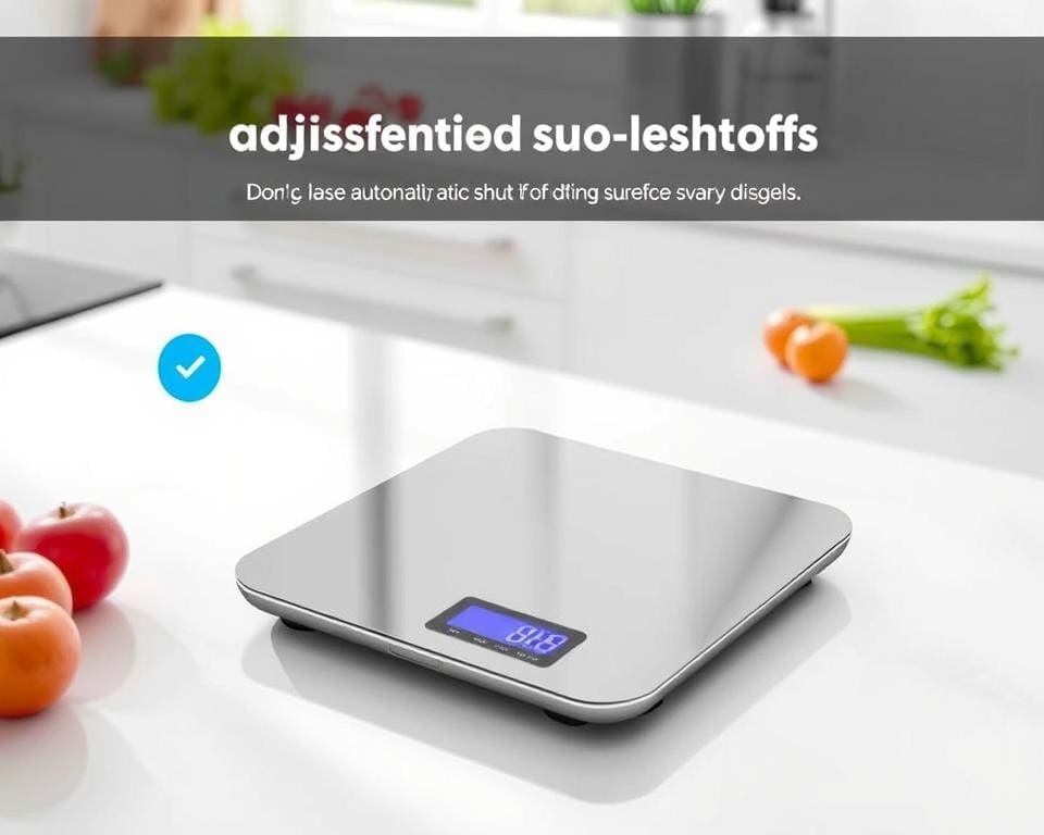 Keukenschalen met een instelbare automatische uitschakeling