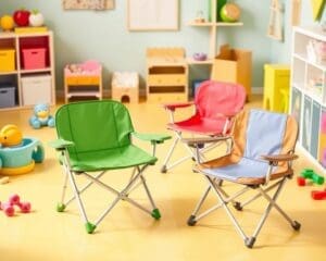 Kinderstoelen met een compact inklapbaar ontwerp