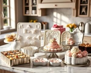 Luxe bakvormen voor perfecte taarten en gebakjes