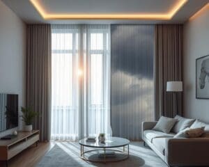 Slimme gordijnen die reageren op het weer