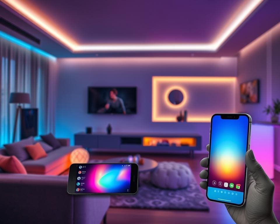 Slimme lampen die met je smartphone verbinden