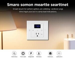 Slimme stopcontacten met timeropties