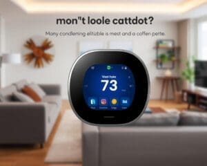 Slimme thermostaten met een aanpasbare display