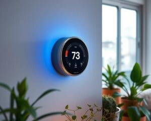 Slimme thermostaten met een energiebesparingsstand
