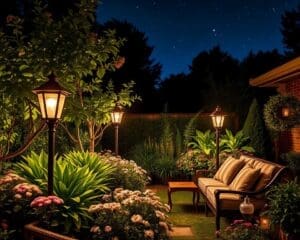 Tuinlampen voor sfeervolle avonden buiten