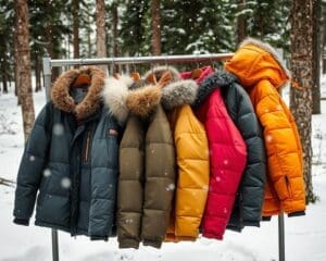 Warme jassen voor lange winterse wandelingen