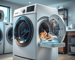 Wasmachines met een apart vak voor schoenenreiniging