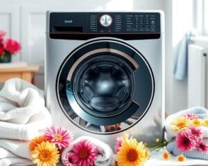 Wasmachines met een geïntegreerd geurverspreidersysteem