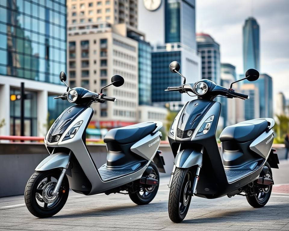 elektrische scooters met elegant design