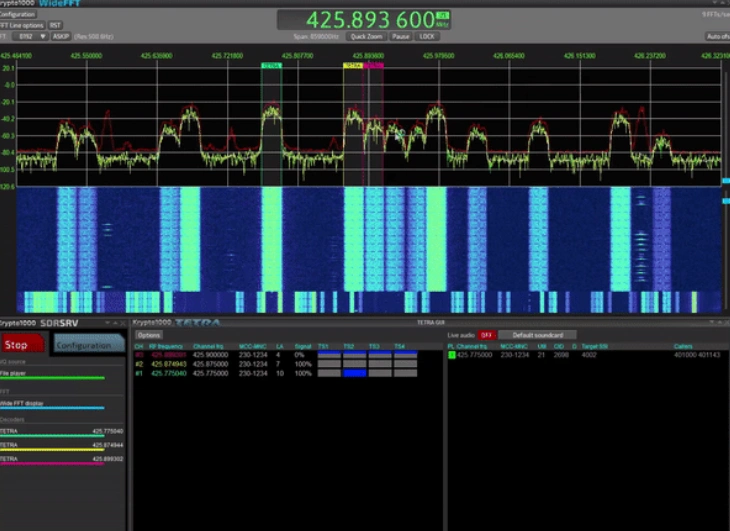 Krypto1000 software SIGINT en COMINT