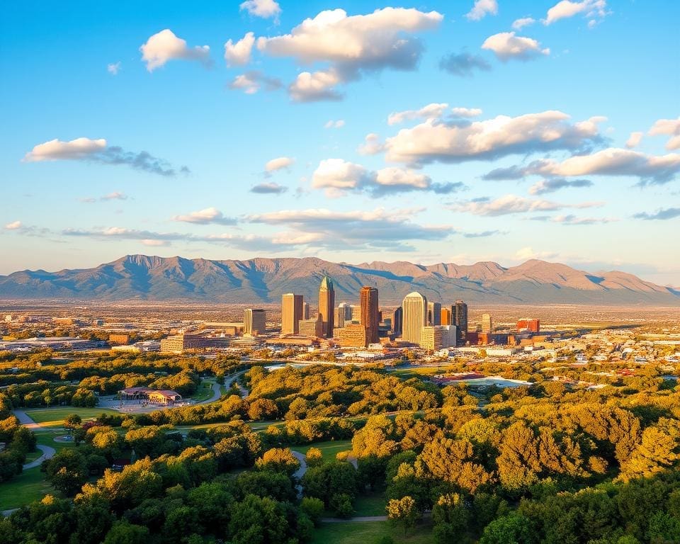 panoramisch uitzicht Denver