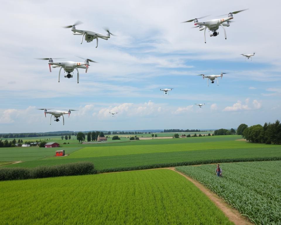 toepassingen van drones in de landbouw