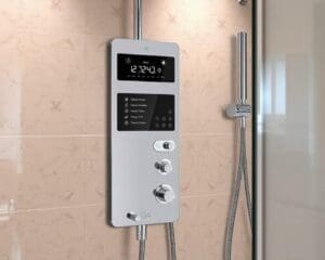 Douchepanelen met een ingebouwde radiofunctie