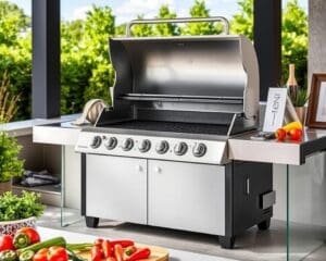 Elektrische BBQ’s met een ingebouwde rookafvoer