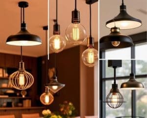 Hanglampen met een verstelbare lichtintensiteit