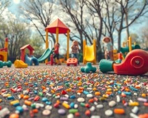 Hoe microplastics de ontwikkeling van kinderen beïnvloeden