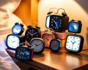 Reiswekkers met een nachtlampfunctie