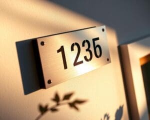 Is een huisnummerbordje een stijlvol detail?