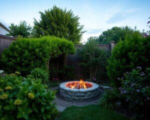 Is een vuurkorf veilig voor kleine tuinen?