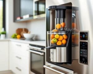 Keukenmachines met een ingebouwde fruitpers