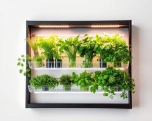 Wat maakt een kruidenrek met LED-verlichting handig?