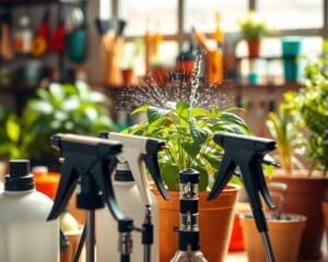 Welke plantenspuit werkt het meest efficiënt?