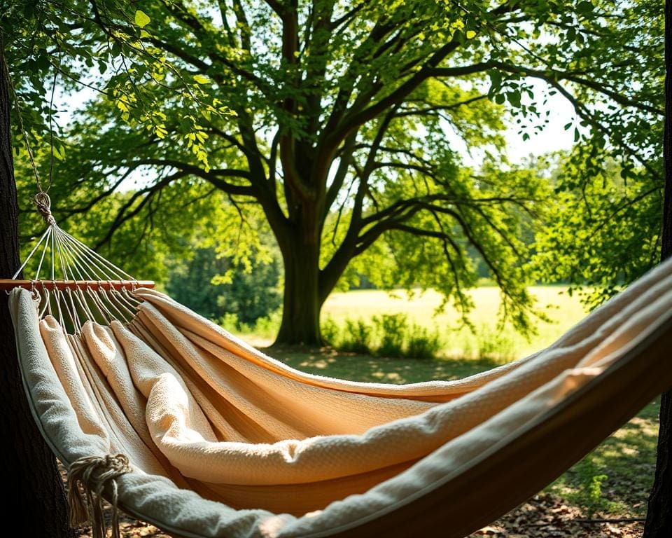 hoe zorg je voor een comfortabele hangmat?