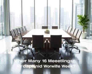 Hoeveel meetings heb je écht nodig per week?