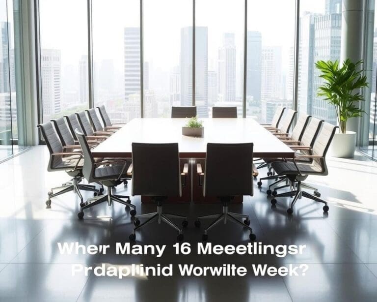 Hoeveel meetings heb je écht nodig per week?