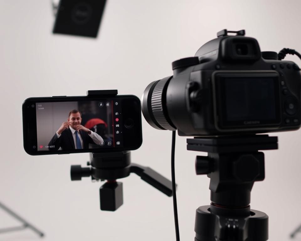 Telefoon beoordeling video-opnames