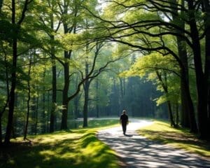 Wat doet wandelen in stilte met je hoofd?