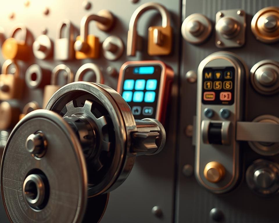 mechanische sloten en elektronische sloten