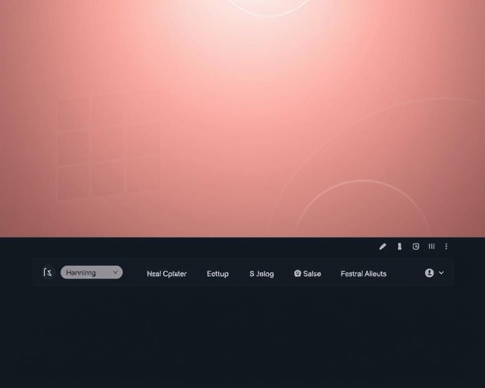 Navigatiebalk ontwerp Navigatiebalk ontwerp