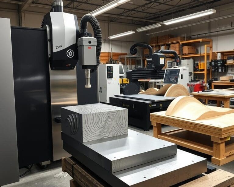 Computergestuurde frezen voor metaal- en houtbewerking