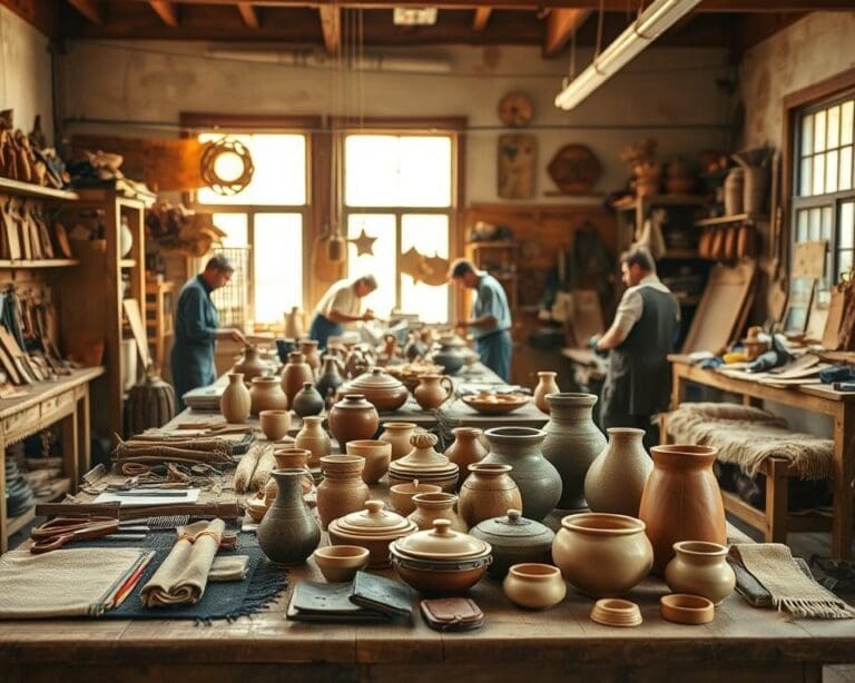 De evolutie van ambachtelijke producten naar massaproductie