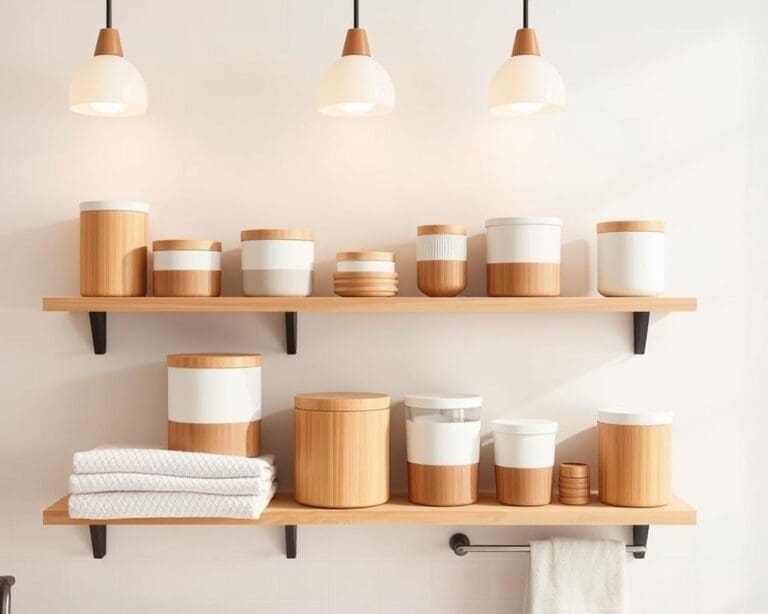 Duurzame opbergdozen voor de badkamer